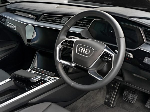Interior of the Audi E- tron