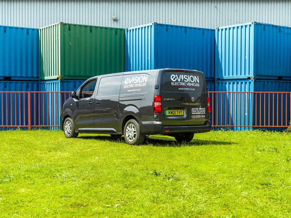 Vauxhall Vivaro E Van Back Side