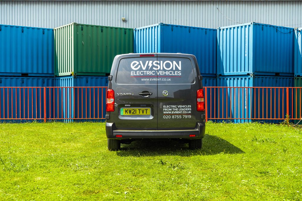 Vauxhall Vivaro E Van Back