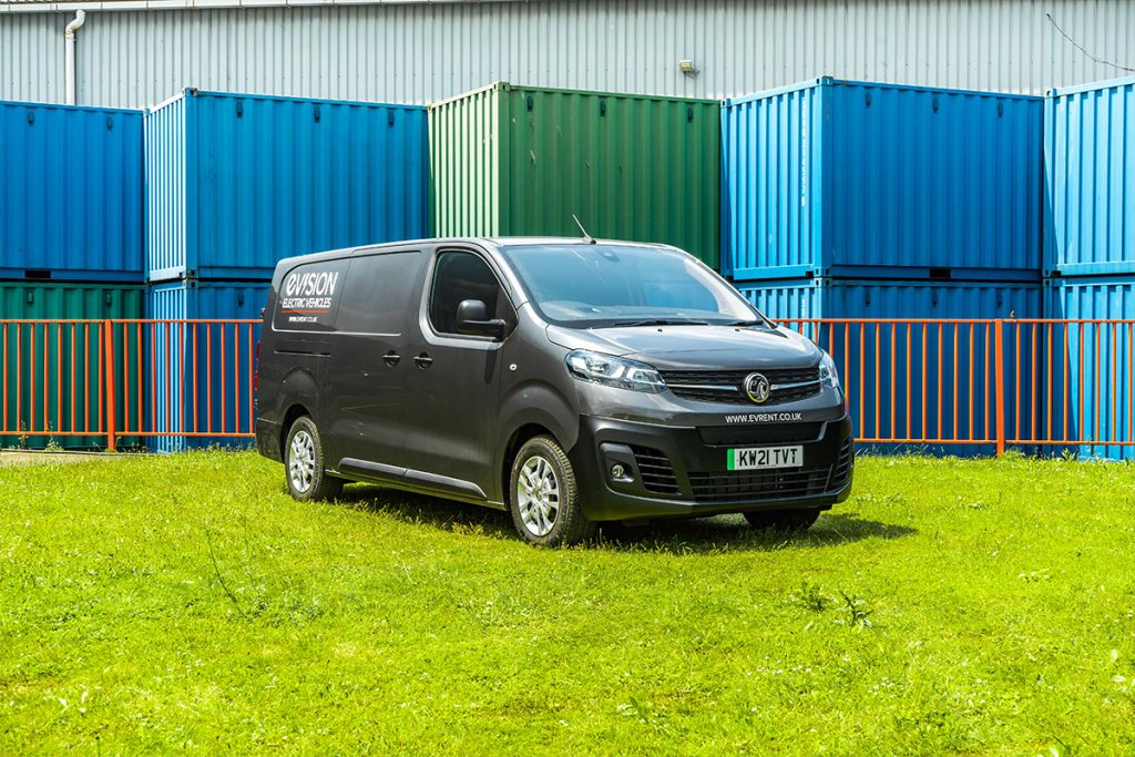 Vauxhall Vivaro E Van Side Front