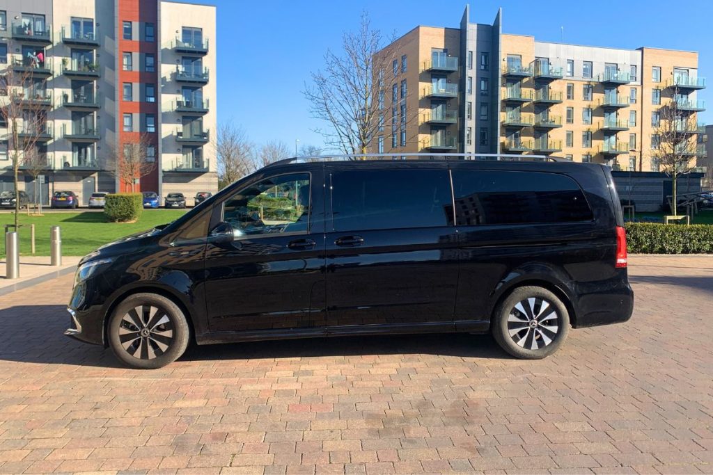 hire a Mercedes EQV