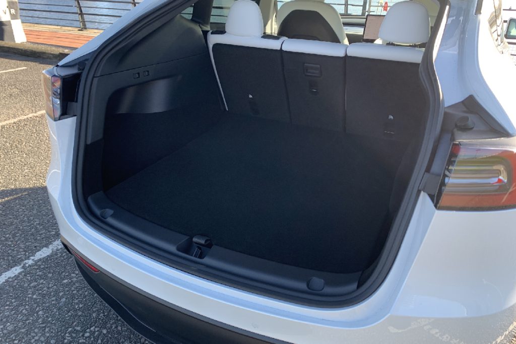 Tesla Model Y boot