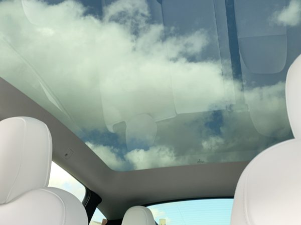 Tesla Model Y Panoramic Roof