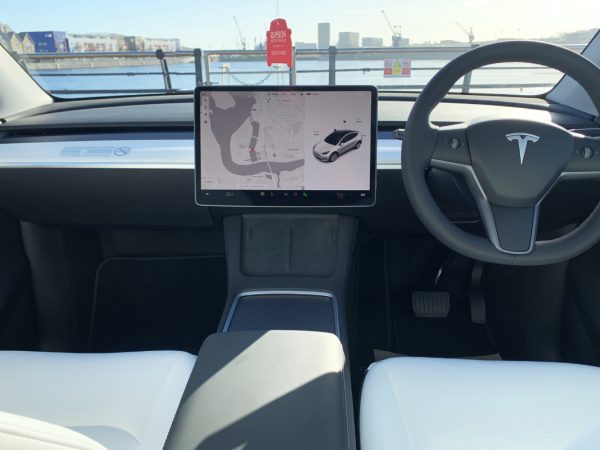 Tesla Model Y interior