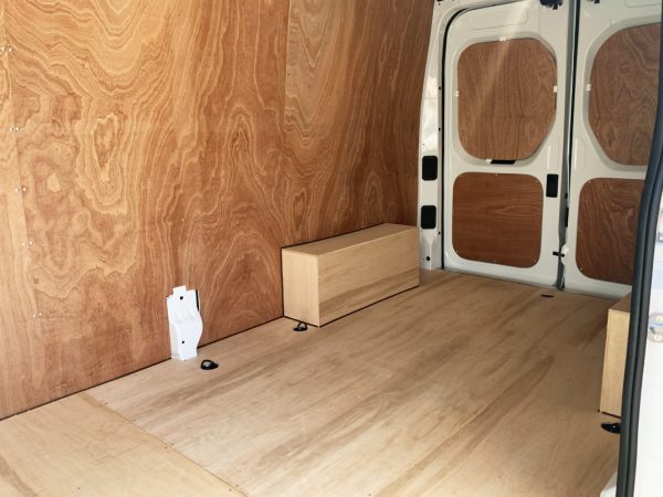Maxus Delivery 9 Electric Van Loading Area