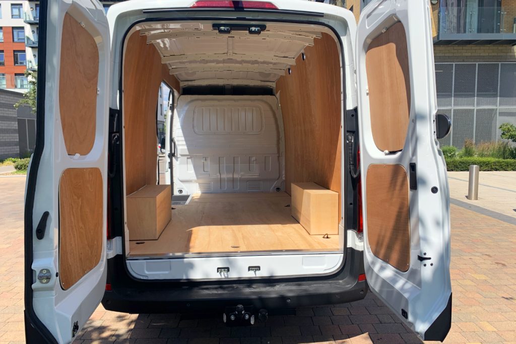 Maxus Delivery 9 Electric Van Loading Space