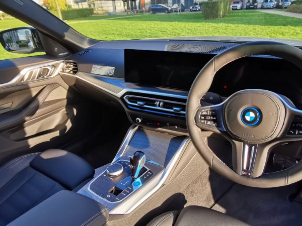BMW i4 M50 interior