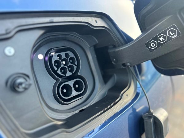 BMW i5 charging ports