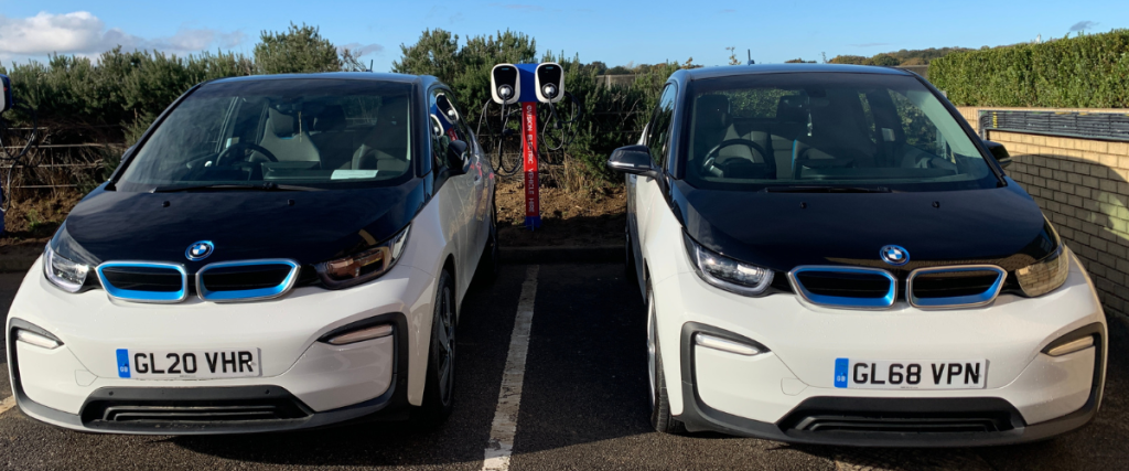 BMW i3 charging