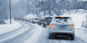 Cars in the snow feature image