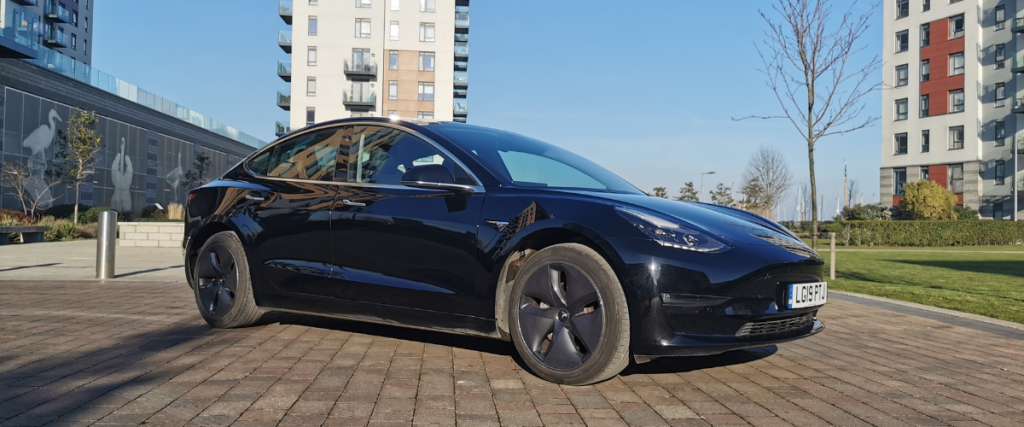 Tesla Model 3 black